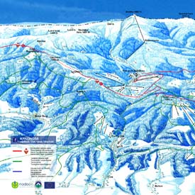 Vergrssern die Landkarte
Das stliche Riesengebirge: stlicher Teil